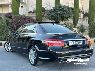  7 Mercedes E200 2011 AMG وارد الوكالة قاطعة مسافة 80 الف كم فل كامل اعلى صنف Avantgarde مميزة