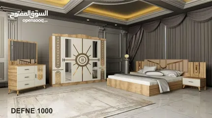  12 غرف نوم تركي 7 قطع مميزه شامل تركيب ودوشق مجاني