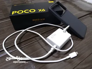  4 موبايل Poco x 6 السعر 350 جديد