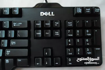  3 لوحة مفاتيح Dell SK-8115 (0DJ331) القياسية السلكية USB ذات 104 مفاتيح