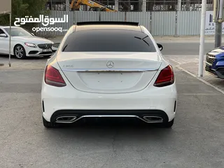  5 مرسدس C200 خليجي فول اوبشن بحاله ممتازه