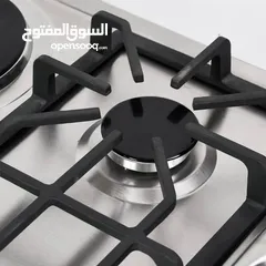  9 طباخ غاز وكهربا StarLux لون اسودطباخ غاز وكهربا StarLux لون سلفر .