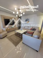  13 Furnished apartment for rentشقة مفروشة للايجار في عمان منطقة. عبدون منطقة هادئة ومميزة جدا ا