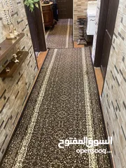  1 سجاد تركي عجمي قطعتين كل قطعه حجمها 120/4