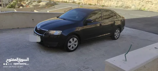  12 سكودا رابيد بحالة الوكالة ايد (0) ماتور 1400 بنزين تيربو احلا من الصور يطرح البركه لصاحب النصيب