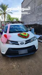  7 تويوتا راف فور خليجي  Rav4 2013 رقم بغداد