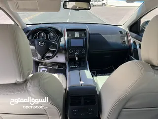  8 للبيع مازدا CX9 موديل 2014 فل اوبشن