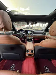  11 مرسيدس E350 2020 AMG فحص كامل ممشى قليل فل اضافات اعلى صنف لون اسود غرفة كاميل