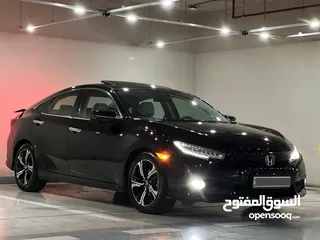  4 هوندا سيفيك RS وارد وصيانة الوكالة فحص كامل  اعلى صنف جميع الاضافات