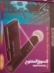  1 Shure wireless microphone