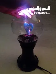  6 كرة بلازما زجاجية glass plasma ball