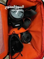  1 Canon camera almost new with everything