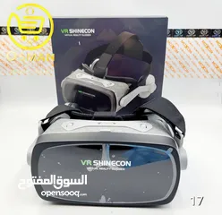  3 نظارات الواقع الافتراضي ثلاثية الابعاد VR 2.0 للموبايلات الذكية ونظارات العاب و مشاهدة الافلام ثلاثي