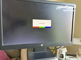  1 شاشة hp  20 بوصة استعمال خفيف (بسبب السفر)