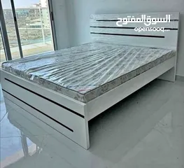 11 Brand new wood bed with medical mattress