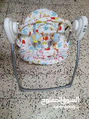  10 أرجوحة وهزاز بيبي مستعمل للبيع