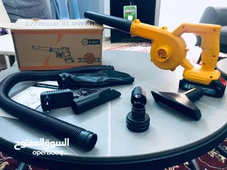  2 مكينة تنظيف الهواء شحن بلور الاصفر للدراجات لتنظيف الاوساخ  وهيكا