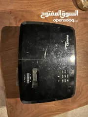  1 OPTOMA Compatible DH351 Projector  بروجيكتور للبيع بحالة ممتازة جدا كامل مو ناقصة اشي FHD 3600Lm