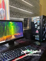  2 Pc gaming للبيع مع كلشي