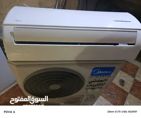  1 مكيف ميديا انفيرتر واحد طن.راكب جاهز