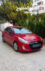  1 اكسنت 2016 اتماتيك 1.4بنزين  بالكرررتونة كاااش فقط