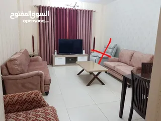  1 شقة مؤثثة للايجار في شادن الحيل fully furnished apartment for rent in Al Hail