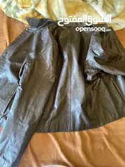  7 جاكيت جلد hidesign leather jacket