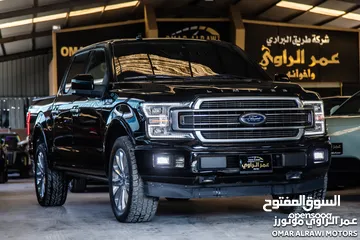  2 Ford F-150 2018 Limited  البكب بحالة الوكالة