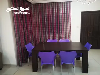  14 شقة مفروشة للايجار اربع وثلاث غرف نوم في الرابية يومي اسبوعي
