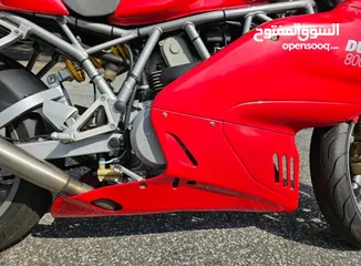  10 2005 Ducati Super Sport 800 with only 17k Kms 2005 Ducati Super Sport 800 بمسافة 11 ألف ميل فقط!