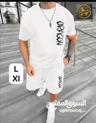  1 بيجامة شورت رجالي  الخامة قطنية  مقاسات L/Xl/2X/3X اوزان من 50 ل 85 كيلو