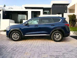  6 AED 940 PM  HYUNDAI SANTA FE 2019 GLS  0% DOWNPAYMENT  WELL MAINTAINED