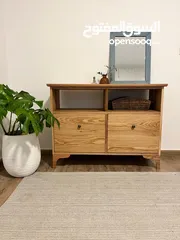  4 Handmade Oak Timber Console – 110x80x40 cm*