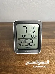  6 مقياس للحرارة والرطوبة بتقنية WiFi، حساس ذكي لدرجة الحرارة والرطوبة مع تنبيه بواسطة اشعارات