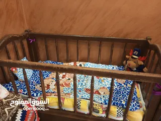  1 تخت اطفال لغايه عمر 6 سنوات