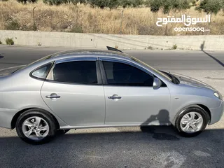  4 هونداي افانتي hd 2007 لون سلفر