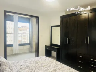  10 شقة للإيجار مفروشة عفش جديد جديدة لم تسكن من قبل مميزة في منطقة هادئة  عمارة محمد ربحي الحجة
