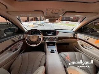  8 Mercedes S550 model 2017, American specifications