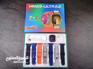  2 ساعة ذكية HM25-ULTRA2 7+1 set Smart   أحدث إصدار  شاهد ULTRA    أندرويدIO كود التطبيق- Lefun health