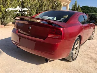  4 دودج تشارجر 2007 خمري مرخصة توماتيك ترخيص منخفض (ترخيص واطي ) محرك 3500 اصلي (غير محول)