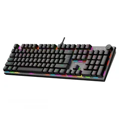  7 Meetion MK009 Pro Hot-Swap Mechanical Keyboard Red Switch كيبورد جيمنغ