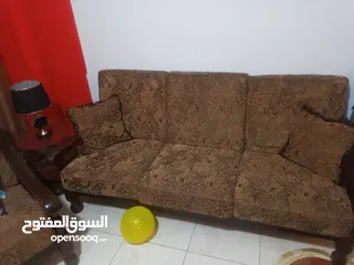  1 طقم مورس خشب زان