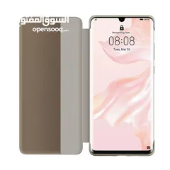  4 HUAWEI P30 Smart View Flip Cover هواوي بي 30 سمارت كفر