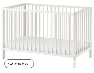  3 سرير اطفال ايكيا ikea cot