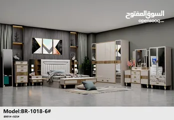  16 غرفۃ نوم بدون ترکیب بدون دوشك BEDROOM SET WITHOUT FITTING WITHOUT MATTRESS