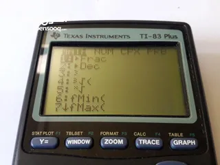  12 الة حاسبة متطورة texas instruments ti-83 plus