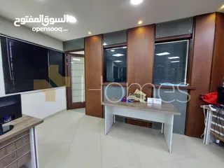  4 مكتب طابق اول مشطب وجاهز للايجار في العبدلي، مساحة المكتب 120م