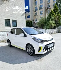  3 كيا مورنينج 2020 GT line دهان الشركة فل اضافات