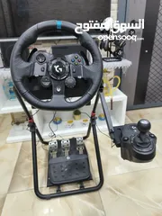  1 ستيرنج with gear and stand logetic 923   لوجيتيك مع قاعدة وغيار وتحويلة الوصلة USB