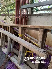  2 سقاله وسلالم وماتور كهرباء وقبان للبيع